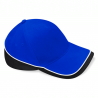 Cap - mod. B171:Bright Royal, 100% cotton, Black, One Size